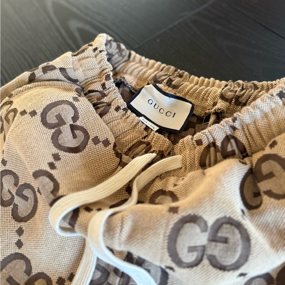 Brown Logo Track Pants - Picture 3 of 4